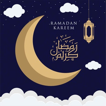 Ramadan kareem arabic islamic elegant white and golden luxury ornament background with arabic pattern and decorative ornament arch frame vector