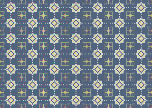 Geometrical seamless pattern vector background