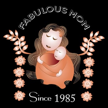 Fabulous Mom Vector