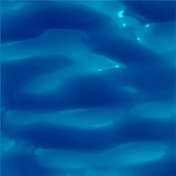 Illustration of water surface with sun reflections colorful image. Ideal swimming pool, sea and ocean texture. vector