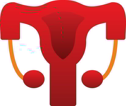 Reproductive System Vector Icon Design