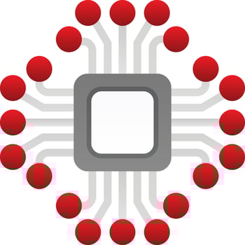 Artificial Intelligence Vector Icon Design
