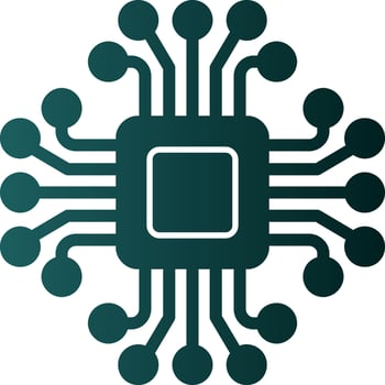 Artificial Intelligence Vector Icon Design