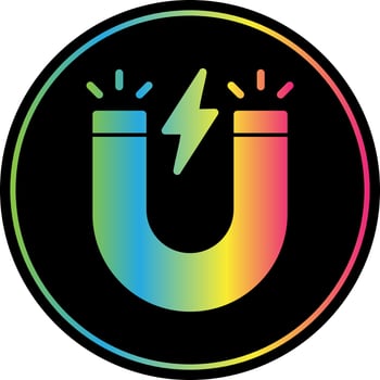 Magnet Vector Icon Design