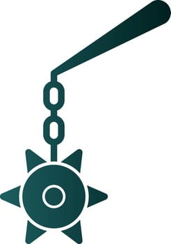 Mace Vector Icon Design