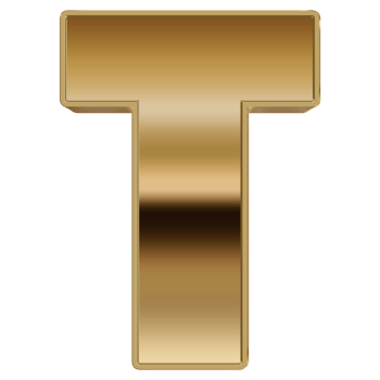 3D Metallic Rendering Alphabet. png