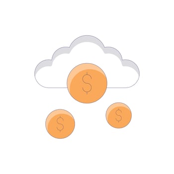 Funding Platform .Vector Without Background icon Business Growth and investment symbol EPS 10 file vector