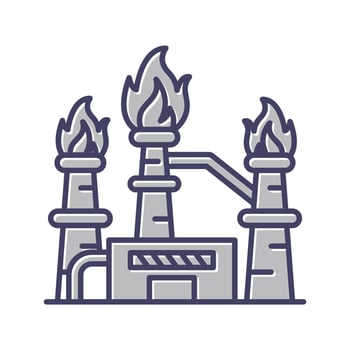 Natural Gas Vector Icon