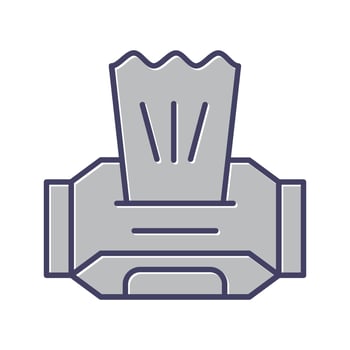 Wet Wipes Vector Icon