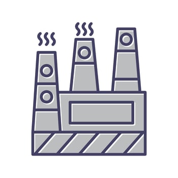 Factory Vector Icon