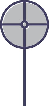 Striped Candy Vector Icon