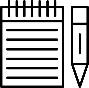 Notes Vector Icon Design