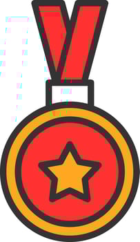 Medal Vector Icon Design