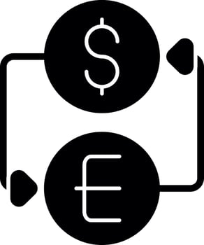 Currency Exchange Vector Icon Design