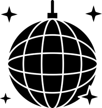 Disco Ball Vector Icon Design