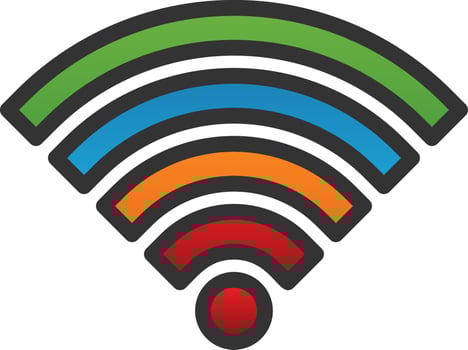 Wifi Vector Icon Design