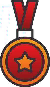 Medal Vector Icon Design