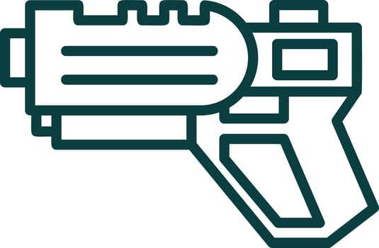 Laser Tag Vector Icon Design