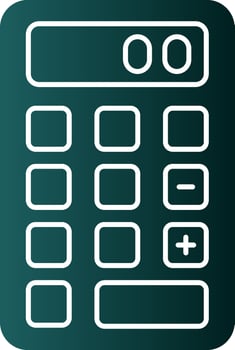 Calculator Vector Icon Design