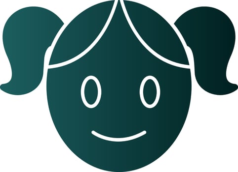 Kid Vector Icon Design