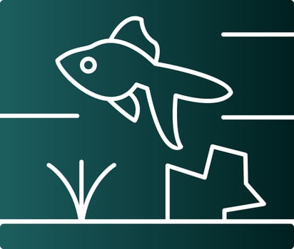 Aquarium Vector Icon Design