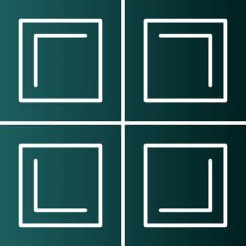 Blocks Vector Icon Design