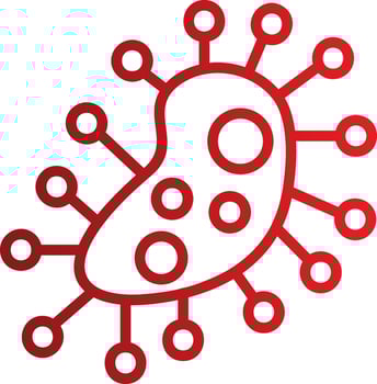 Bacteria Vector Icon
