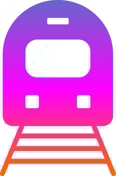 Train Vector Icon Design