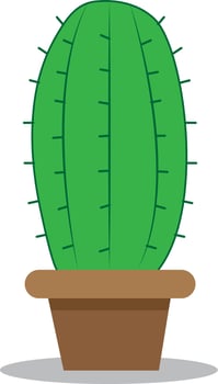 Vector illustration cactus plant