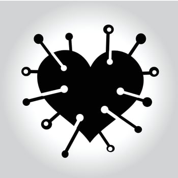 Vector illustration stop covid icons symbols