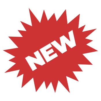 New Sticker Label on Transparent Background png