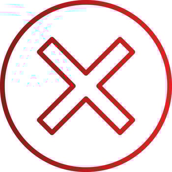 Delete Vector Icon