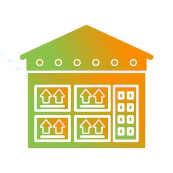 Storage Unit Vector Icon