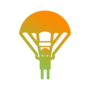 Parachuter Vector Icon