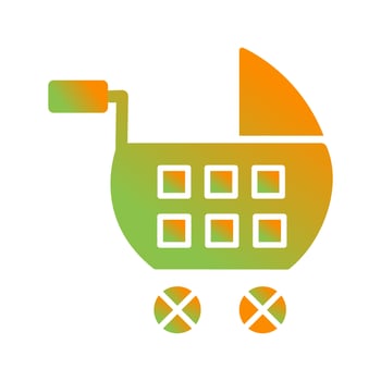 Stroller Vector Icon