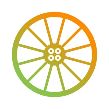 Wheel Vector Icon