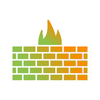 Firewall Vector Icon