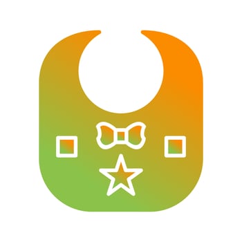 Baby Bib Vector Icon
