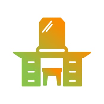 Dressing Table Vector Icon