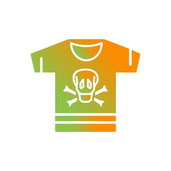 Pirate Shirt Vector Icon