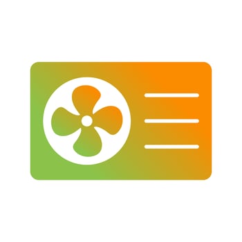 AC Outside Unit Vector Icon