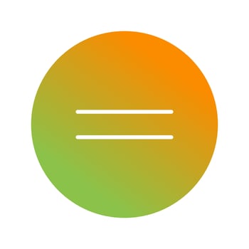Equal To Vector Icon