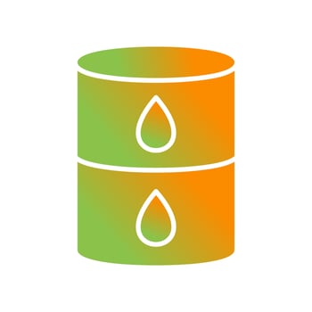 Oil Barrel Vector Icon