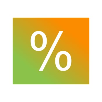 Percentage Vector Icon