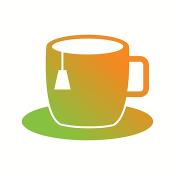 Unique Cup Of Tree Vector Line Icon