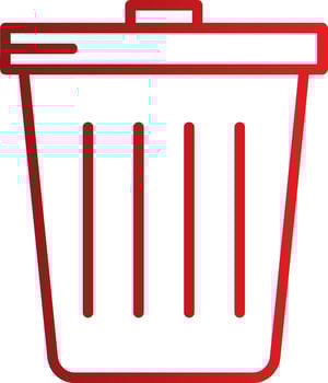 Trash Vector Icon