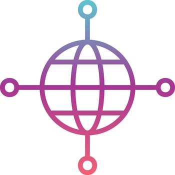 Global Infrastructure Vector Icon