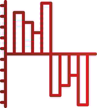 Gantt Chart Vector Icon