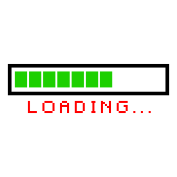 Progress Loading Bar on Transparent Background png