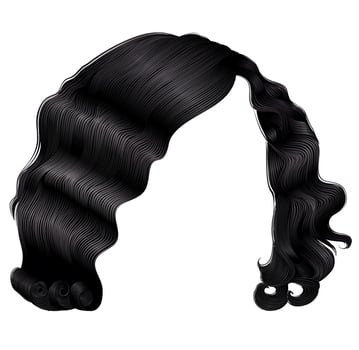 trendy woman short  hairs black  colors .  fashion beauty retro style . realistic  3d . vector